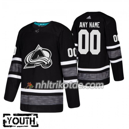 Colorado Avalanche Trikot Custom 2019 All-Star Adidas Schwarz Authentic - Kinder